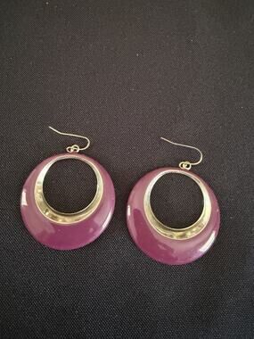 Earrings Big 80’s Style